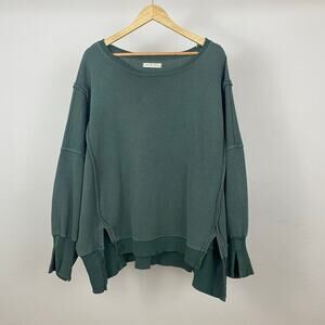 We The Free - Free People Camden Sweatshirt - Spruced Up - Small